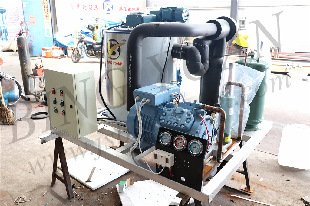 2000KG 6.5KW 480 Volt Flake Ice Maker Machine