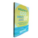 Breathe in God , Breathe Out Anxiety 7''X9'' Softcover Book with Matte