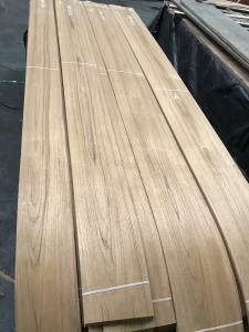 Wholesale Crown Teak Veneer Burma Teak Natural Wood Veneers Myanmar Teak Decorative Veneers for Furniture Doors and Plywood from china suppliers