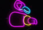 lipstick neon sign Cosmetics store channel letters, signboards, logos,
