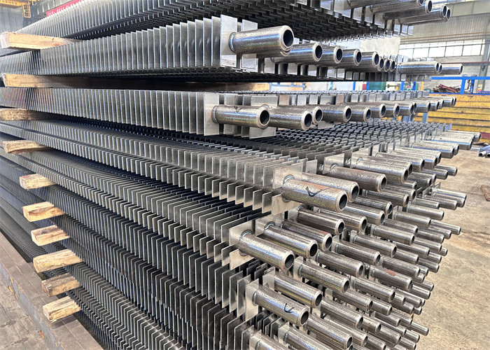 Heat Transfer Welded Spiral Steam Boiler Fin Tube Corrosion Resistance