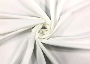 Wholesale White Underwear Fabric 170GSM 84% Polyester 16% Spandex High Elasticity from china suppliers
