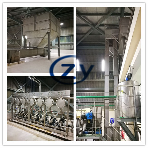 SS304 20t/H Tapioca Starch Extraction Sieves 45kw Cassava Centrifuge Sieve Machinery