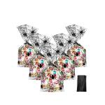 Recyclable Plastic Packaging Treat Bags , Halloween Cellophane Treat Bags