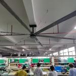 24ft 7.3m 6 Blades Livestock Ventilation Fans Air Cooling