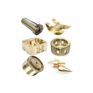 Wholesale Precision Machined Brass Copper Parts OEM Custom Manufacturing Plant Facility Headquarters Supplier from china suppliers