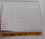 Perforated PVC Coated Mesh , Durable Outdoor Advertising Banners UV Ink Coated