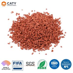 Wholesale IAAF UV-Resistant Rubber Athletic Track for Athletic Fields Stadiums Centers Complex By SBR EPDM Crumb Rubber Granules Materials from china suppliers