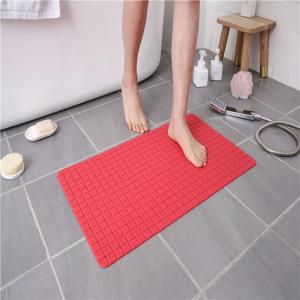 Wholesale Red Non Slip PVC Shower Tub Mats Bathroom Tub Waterproof Bath Rugs from china suppliers