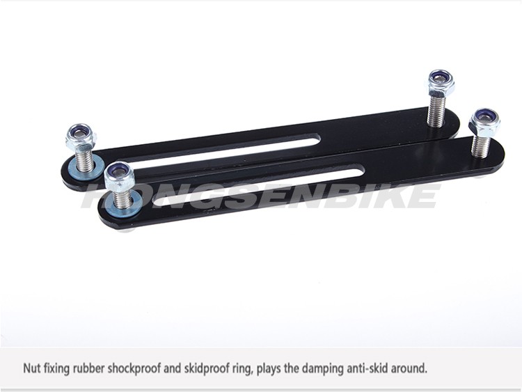 Adjustable angle universal mountain bicycle accessoriesbike rear carrier/storage shelf