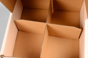 Wholesale Four Parts Corrugated Display Boxes Space Saving Various Size ISO Certificate from china suppliers