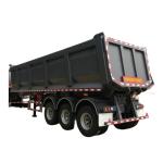 3 Axle 30CBM Semi Dump Trailer Tipper Semi Trailer Transport Sandstones, Ore