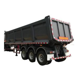 Wholesale 3 Axle 30CBM Semi Dump Trailer Tipper Semi Trailer Transport Sandstones, Ore from china suppliers