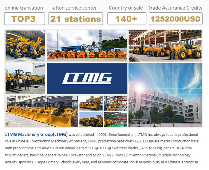 Multi-attachment 0.8 ton compact articulated front bucket wheel loader