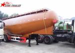 Carbon Steel 3 Alxe 40CBM 45 CBM Bulk Cement Tanker For 45 - 100 Tons Payload