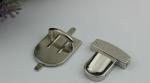 Fashionable design bag fitting zinc alloy gold color snap press locks for purse