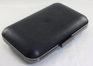 Wholesale Metal Closure Gun Black Plastic Purse Frames 25.5*16*6.5cm from china suppliers