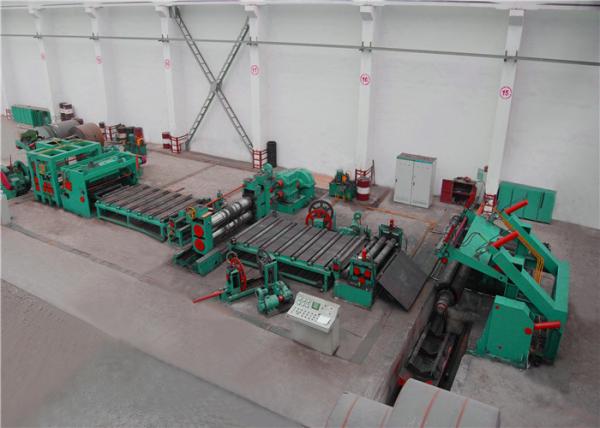 High Precision Steel Slitting Line , Metal Slitting Line Ф360mm Blade Shaft For