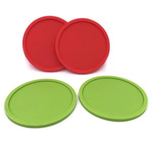 Wholesale Customized Colorful Silicone Coasters Heat Resistant For Water Cup from china suppliers