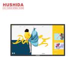 4mm Tempered Glass Wall Mounted Advertising Display 55 Inch Touch Screen Monitor