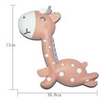 Animal Shaped Non Toxic Cute Teething Toy Gentle Relief Of Baby'S Teething