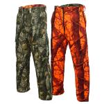 Mens Camouflage Hunting Pants Hunting Trouser With Jungle Tree Camo Reversible
