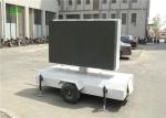 lR1G1B p4.81 Outdoor led mobile digital advertising sign trailer，truck mounted