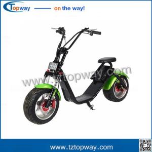 Wholesale City offroad 2 wheel big tire halley electric scooter motorcycle citycoco from china suppliers
