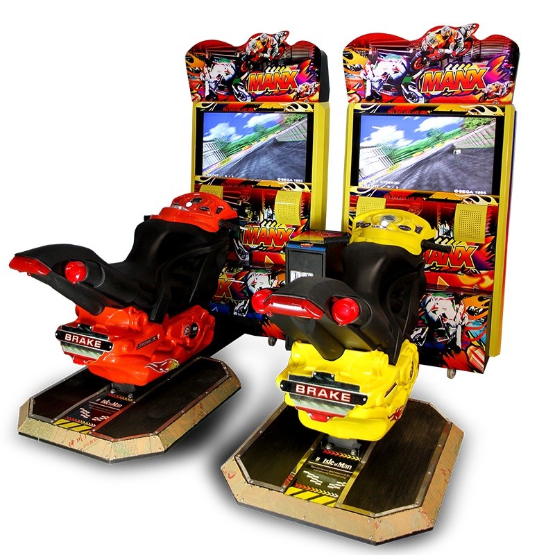 Manx TT Moto Racing Indoor Park Arcade Coin Operated Game Machine