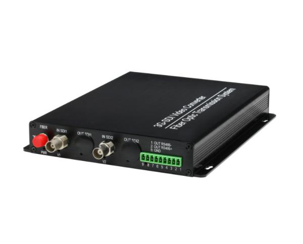 2 Chs 3G SDI HD SDI Video to Fiber Optic converter , CCTV Video Converter SM /