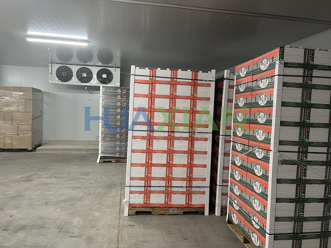 Vegetable Fruit Cold Storage Room 0~10°C Industrial Refrigeration System