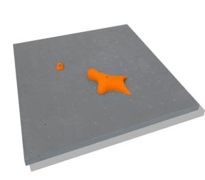 Wholesale Customized High Intensity FiberGlass Resin Rock Climbing Wall Panel for Speed Climbing from china suppliers