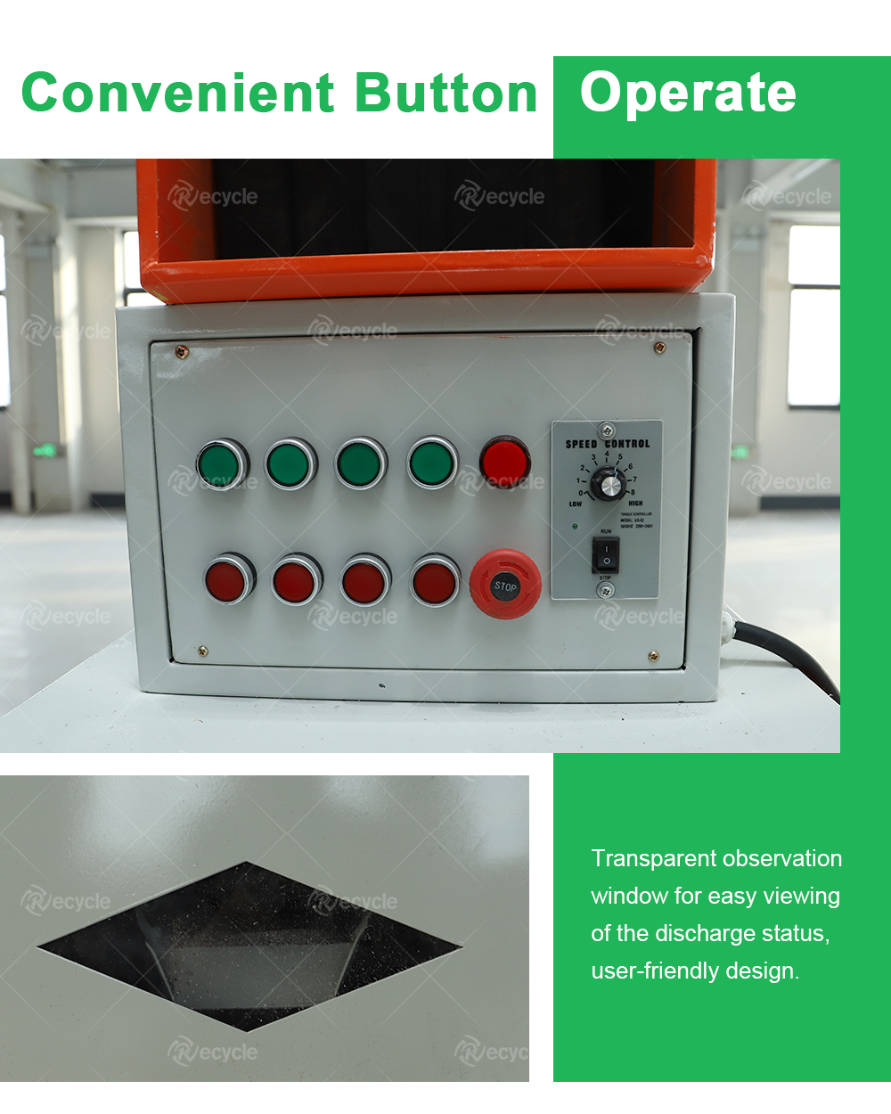 Mini Scrap Copper Wire Granulator Machine 30kg/h-50kg/h Wire Recycling Equipment