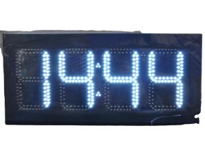 Wholesale Outdoor Media Photo 12 Inch LED Time Temperature Panel Advertising Led Gas Station Display from china suppliers