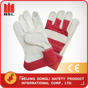 Wholesale SLG-HD6020-A cow split leather working safety gloves from china suppliers
