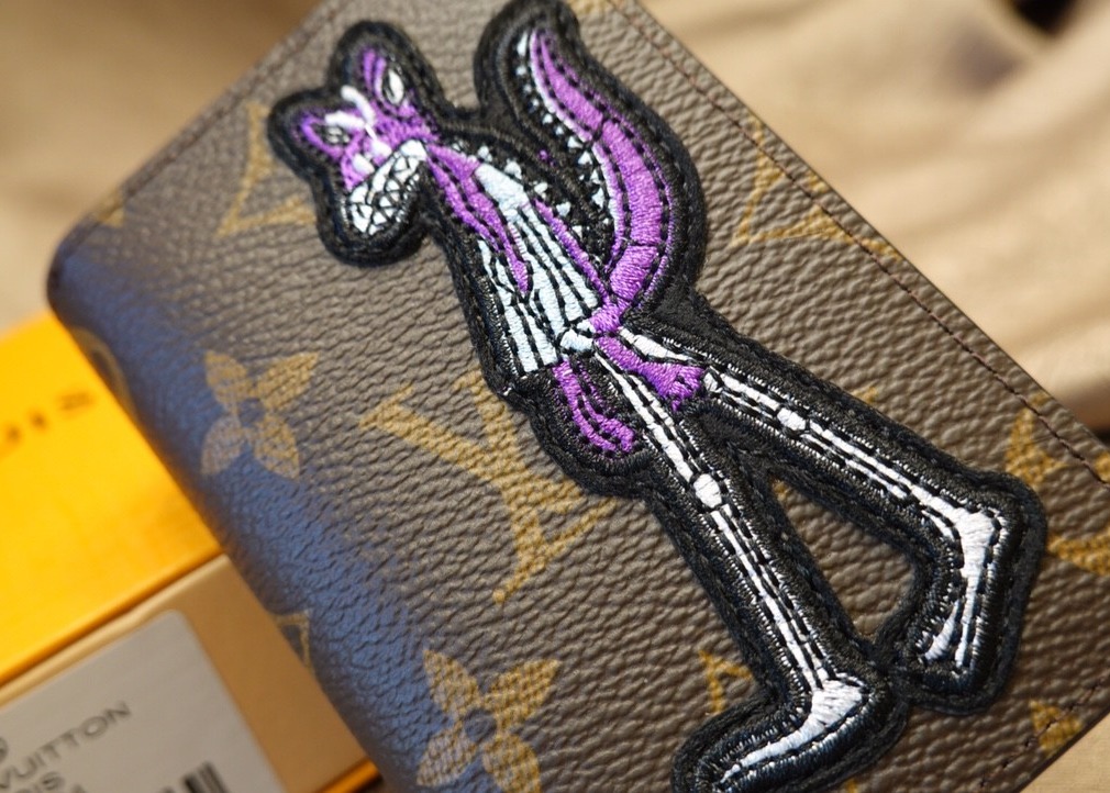 Cartoon Embroider Luxury Brand Wallet