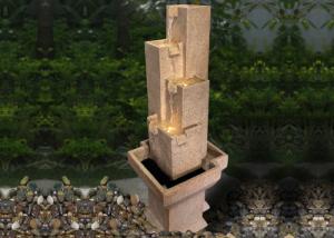 Wholesale Light Luxury Garden Decor Sandstone Water Fountain from china suppliers