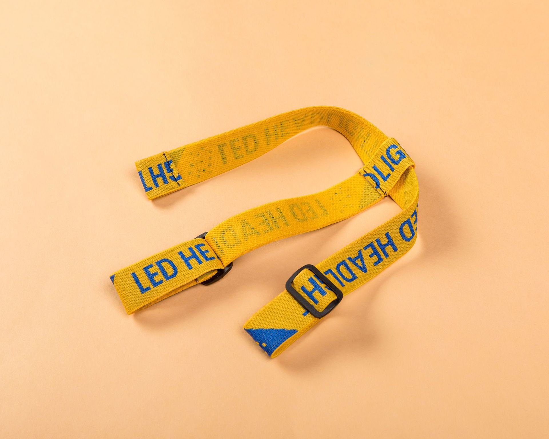 2.5cm Jacquard Elastic Ribbon And Webbing For Head Lamp Head Light And Garment Accessories