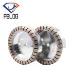 Particles Double Diamond Grinding Wheel Aluminum 175MM Diameter