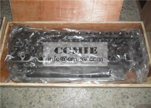 Genuine Komatsu Spare Parts Cylinder Head Assy For Heavy Duty Excavator PC200-8