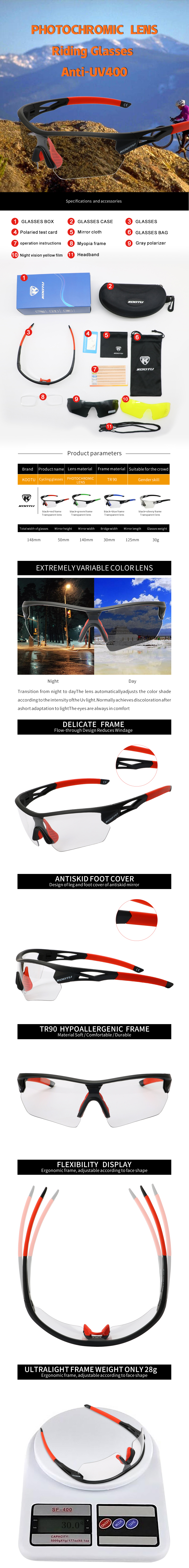 FDA Bike And Cycle Accessories , Polarized Cycling Sunglasses Polycarbonate