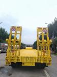 AND9408TDP 600-100 Ton Heavy Duty Flated Bed 3 Axles Gooseneck Trailer Lowbed