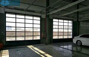 Wholesale Electrical 0.426mm 3000mm Height Clear Glass Garage Doors from china suppliers