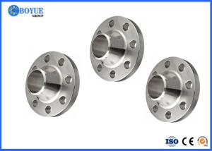 Wholesale Nickel Alloy Steel Pipe Flange , Weld Neck Pipe Flanges ASME B16.5 UNS N02200 from china suppliers