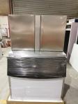 Water Cooling Commercial Ice Freezer 1000kgs Capacity Ice Cube Maker Machine