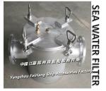 Hot-dip galvanizing marine seawater filter, hot-dip galvanizing suction coarse