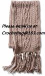 Fashion hand knitted wool shawl scarfs, knit crochet scarf,hand knit Scarf, Red