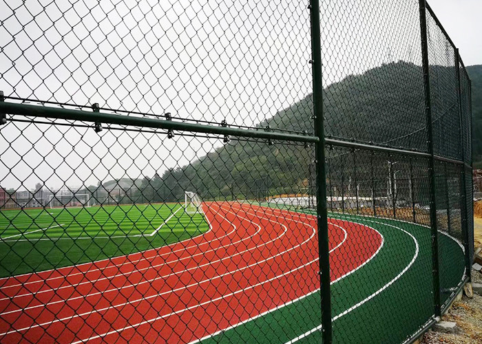 6 Foot 9 Gauge Galvanized Chain Link Fence Pvc Coated Wire