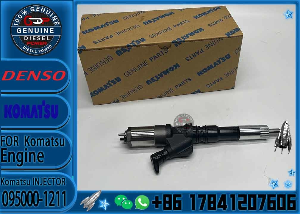Common rail injector 0950001211 0950000800 6156113100 6156113300 095000-1211 095000-0800 6156-11-3100 6156-11-3300 For K