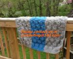 Grey Knitted Blanket,blanket,wool blanket, sweater, crochet Pet Sweater, knit